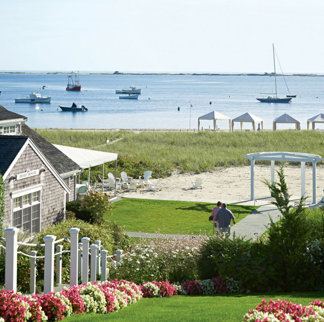Chatham Bars Inn on Cape Cod’s Chatham Harbor