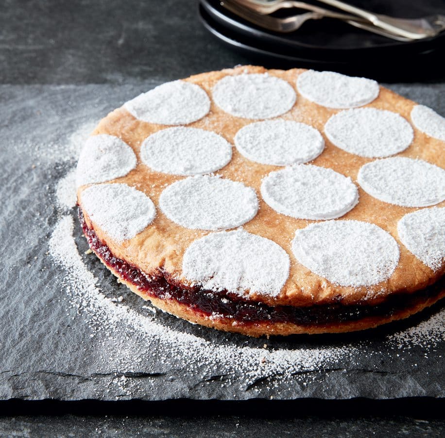 Dorie Greenspan's Not-Just-for-Thanksgiving Cranberry Shortbread Cake