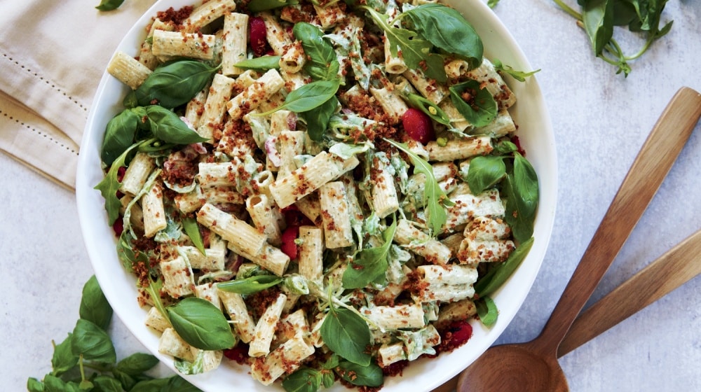 Creamy LemonBasil Pasta Salad New England