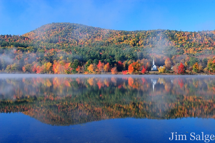New England's Villages always look beautiful in autumn