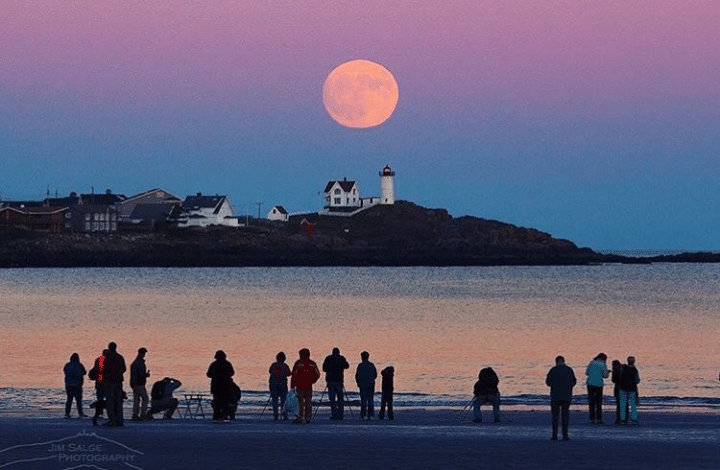 Nubble Light in York, Maine