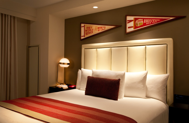 Fenway Park Suite Bedroom Hotel Commonwealth