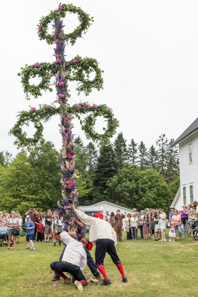 Scenes from Midsommar Maine's Colorful Swedish Folk Festival New