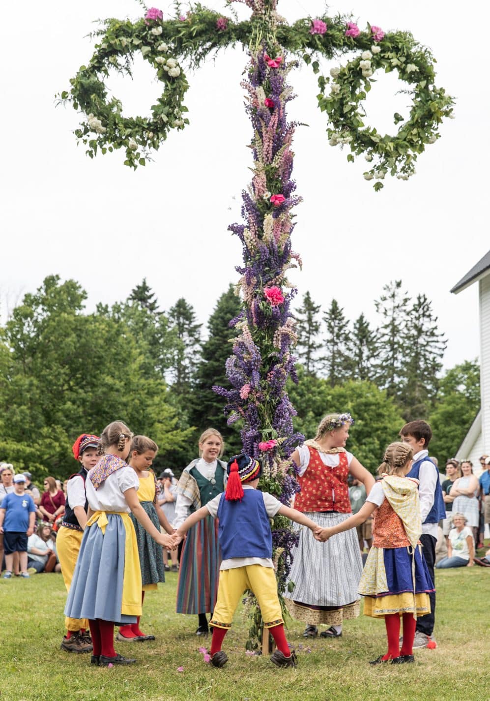 Scenes from Midsommar Maine's Colorful Swedish Folk Festival New