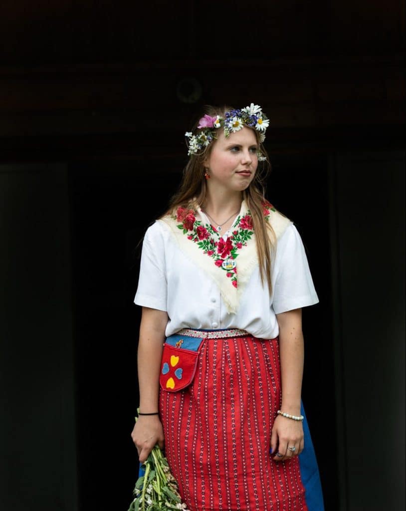 Scenes from Midsommar Maine's Colorful Swedish Folk Festival New England