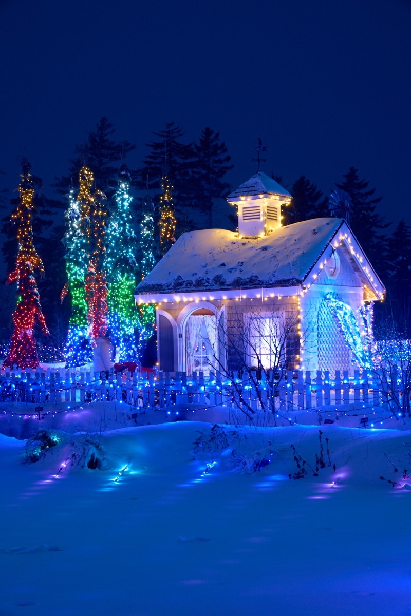 Christmas at the Coastal Maine Botanical Gardens 