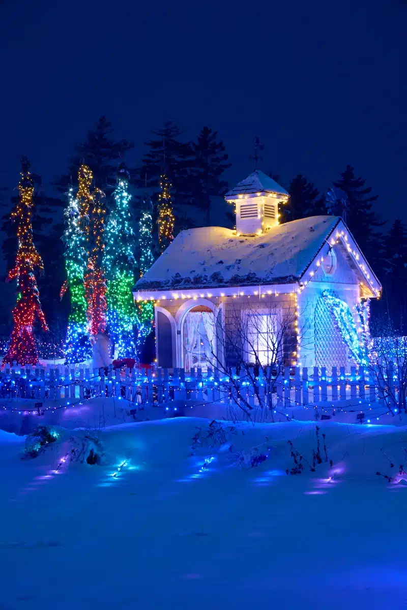 Christmas at the Coastal Maine Botanical Gardens