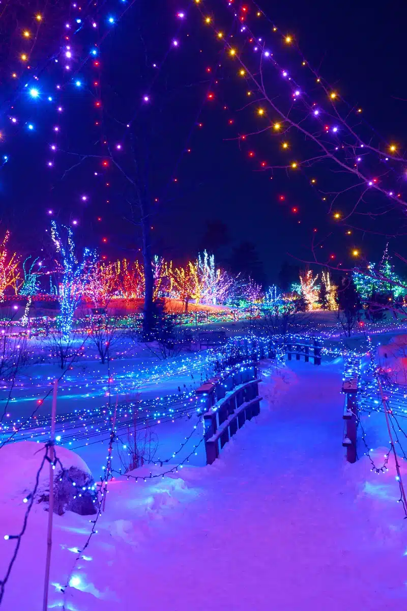 Christmas at the Coastal Maine Botanical Gardens