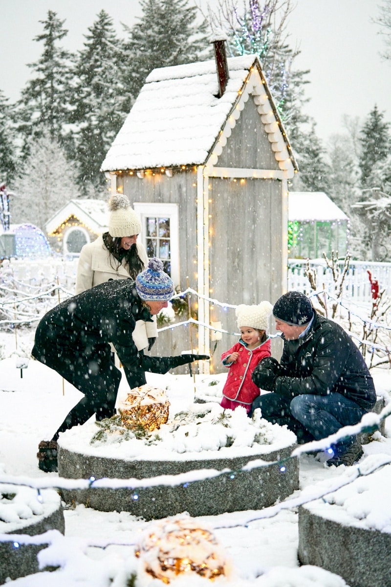 Christmas at the Coastal Maine Botanical Gardens