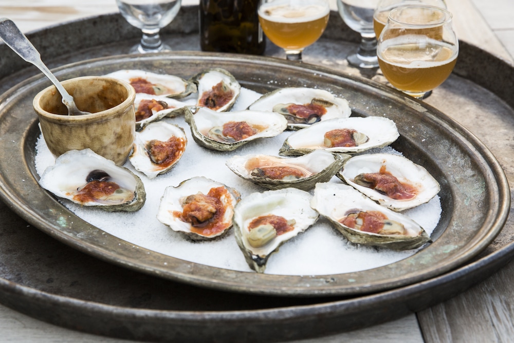 Grilled-oysters