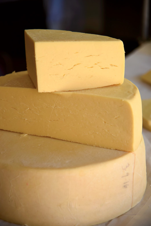 Handmade Crowley cheese, a Vermont tradition for more than a century.