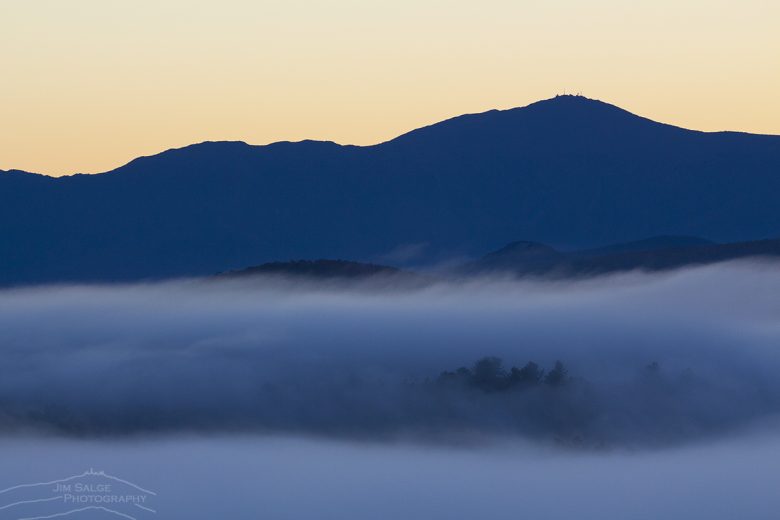 Valley Fog and Mount Washington
