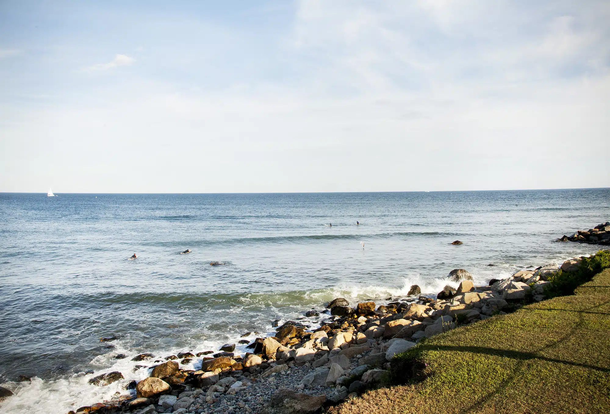 Black Point just north of Scarborough Beach offers fishing and surfing or short hikes along pathways that hug the coastline.