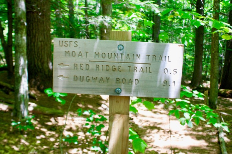 There's just under 10 miles of trails to hike. 