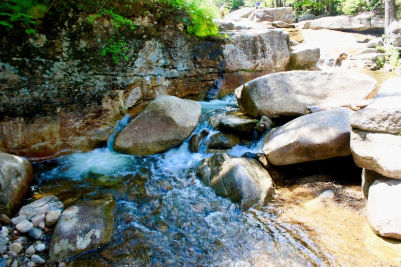 You'll find beautiful rock formations and small falls in the nooks of Diana's Baths. 