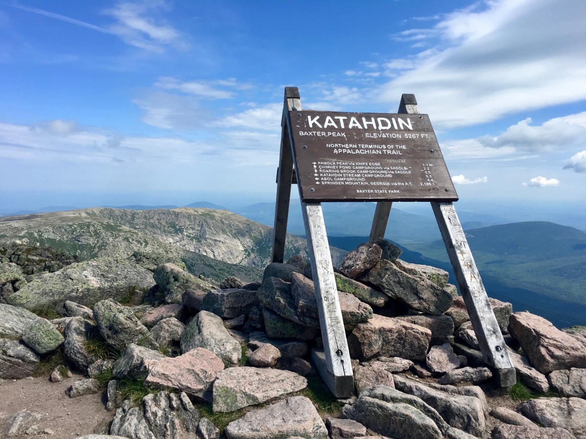 mount katahdin knife edge