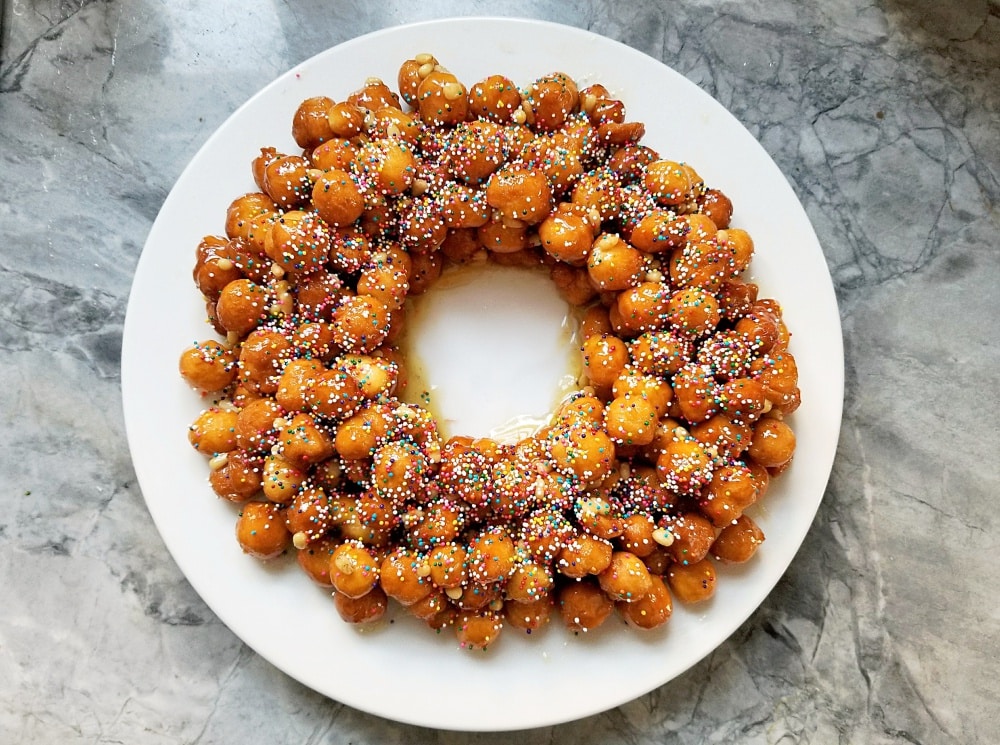Image result for struffoli cookies
