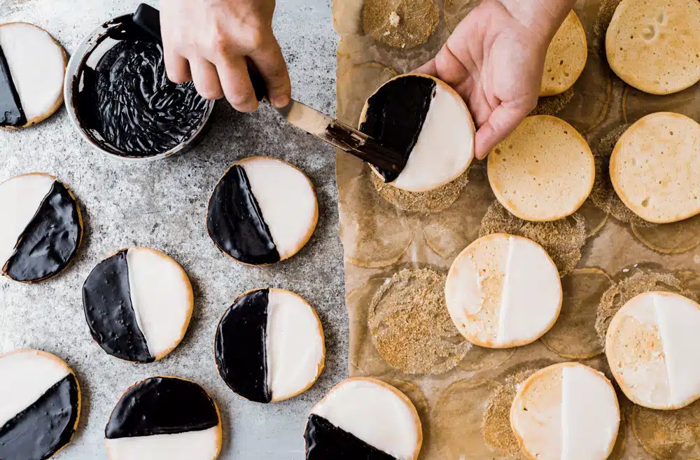 Black-and-White Cookies