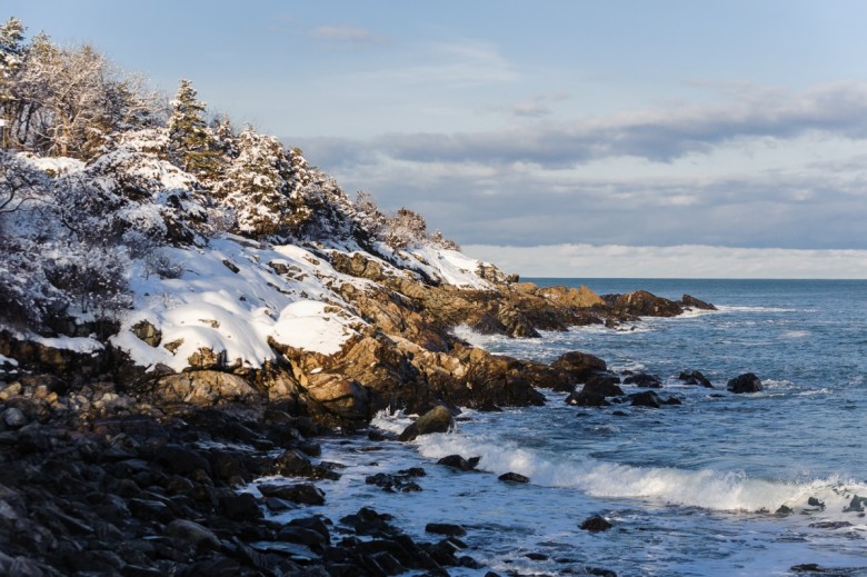 Ogunquit, Maine in Winter | Perkins Cove & Marginal Way