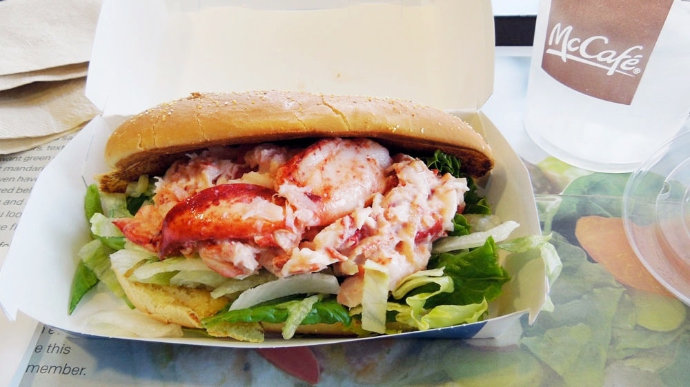 The McDonald's Lobster Roll Experience New England Today