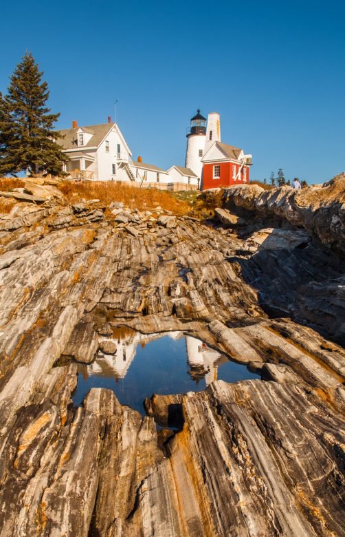 Most Beautiful Lighthouses in New England Pemaquid Point Light in Bristol Maine