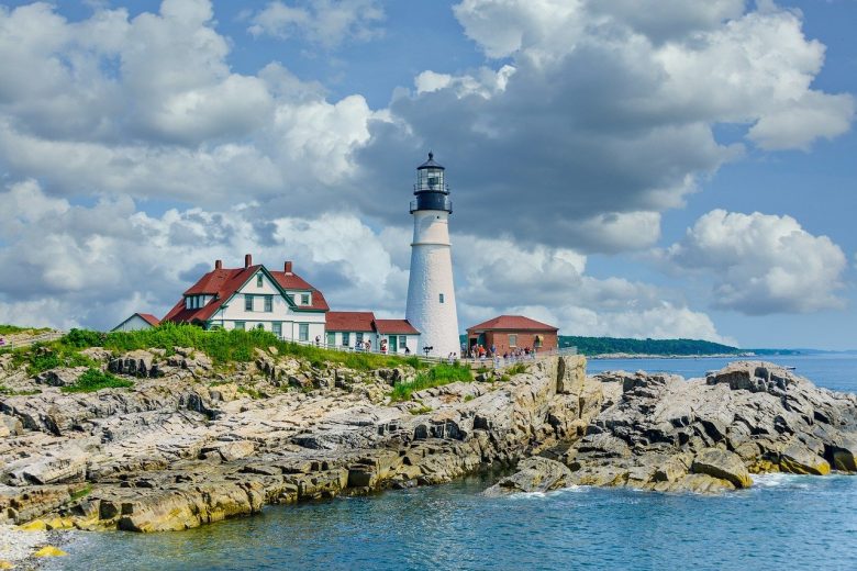 Most Beautiful Lighthouses in New England Portland Head Light Maine