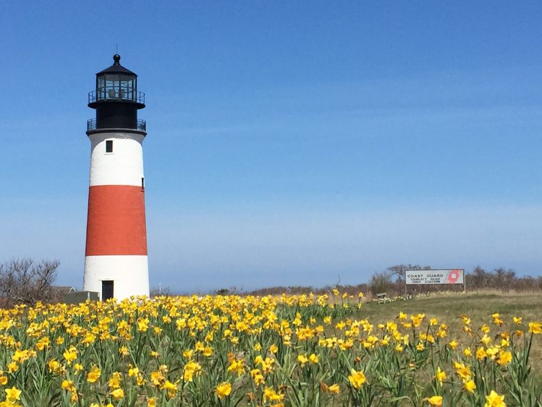 Most Beautiful Lighthouses in New England Sankaty Head Light in Nantucket, Massachusetts.jpg