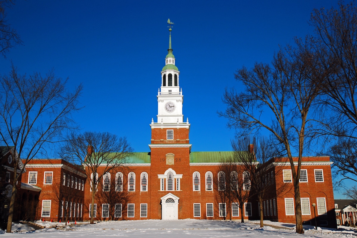 Baker library, Dartmouth College