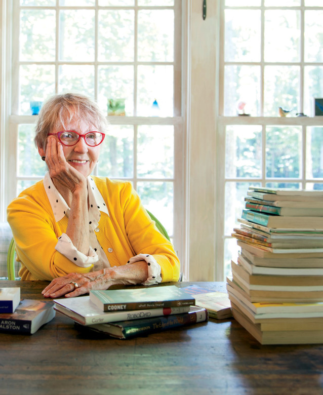 Over the last 20 years, Nancy Cayford’s nonprofit has collected and donated more than 50,000 books—as many as 3,000 titles at a single time—to Pine Ridge schools and medical clinics. “It’s in my blood to help people,” she says.