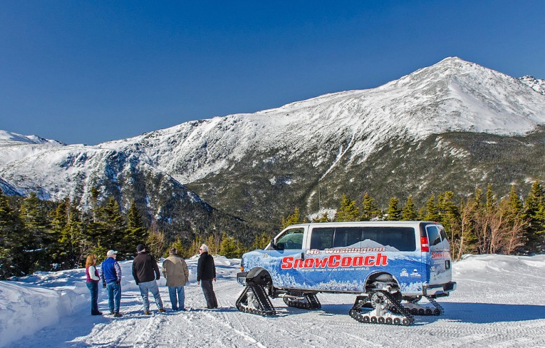 New Hampshire Winter Fun | Mount Washington SnowCoach