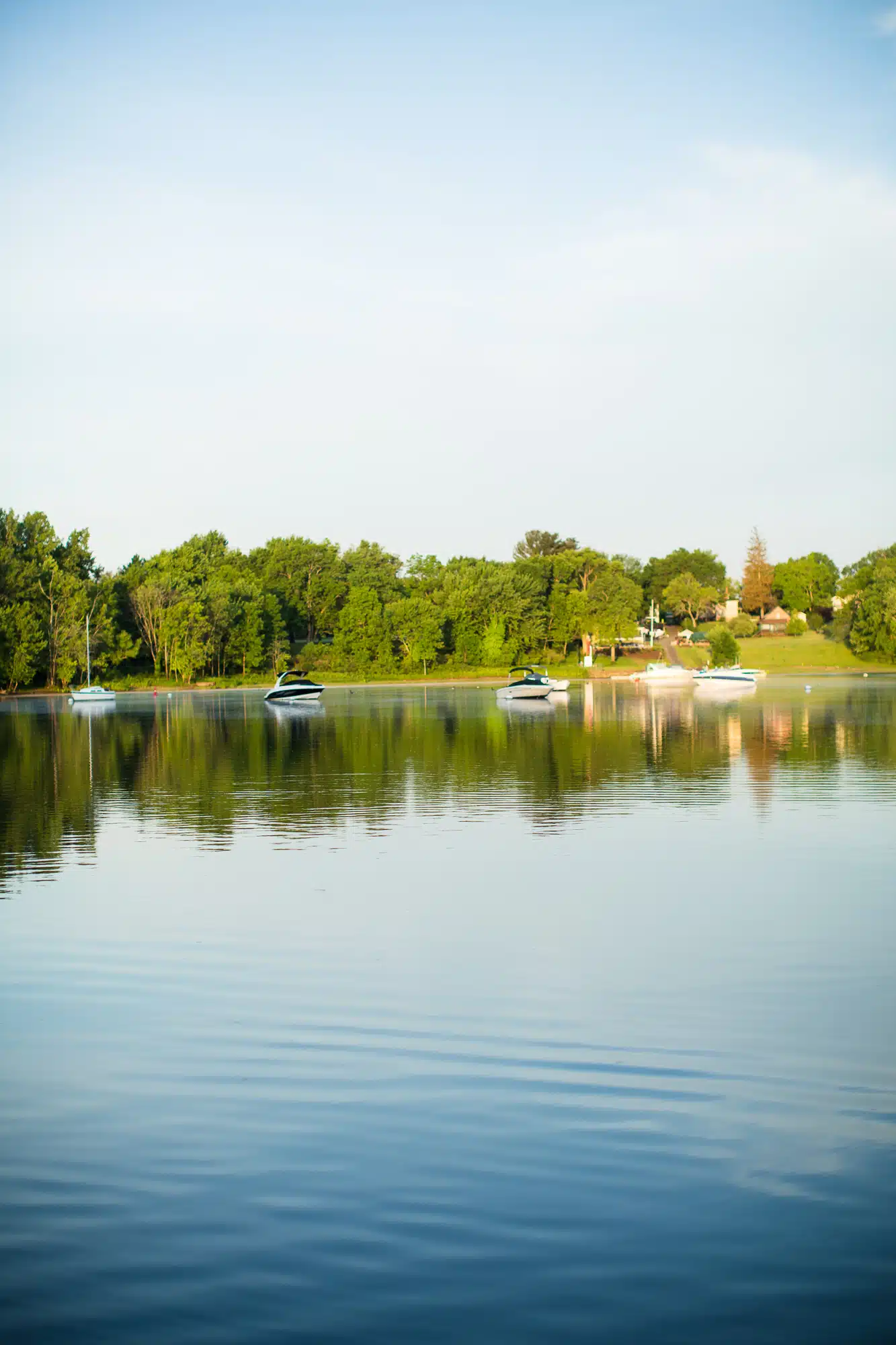 Wethersfield Cove at sunrise.
