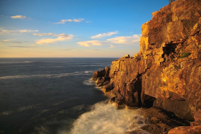 Otter Cliff in Acadia National Park | New England Film Locations