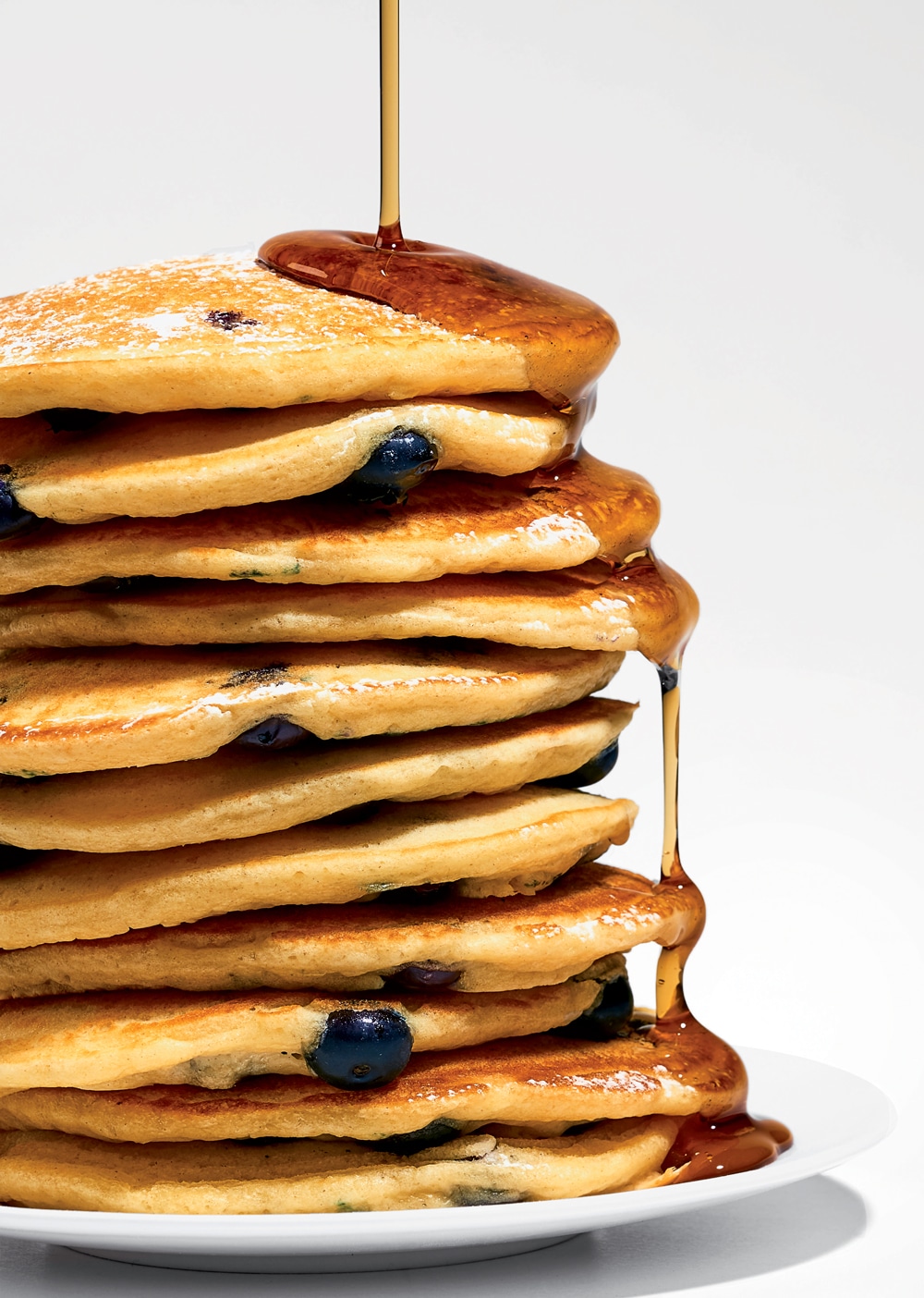 Blueberry Pancakes with Cardamom Sugar