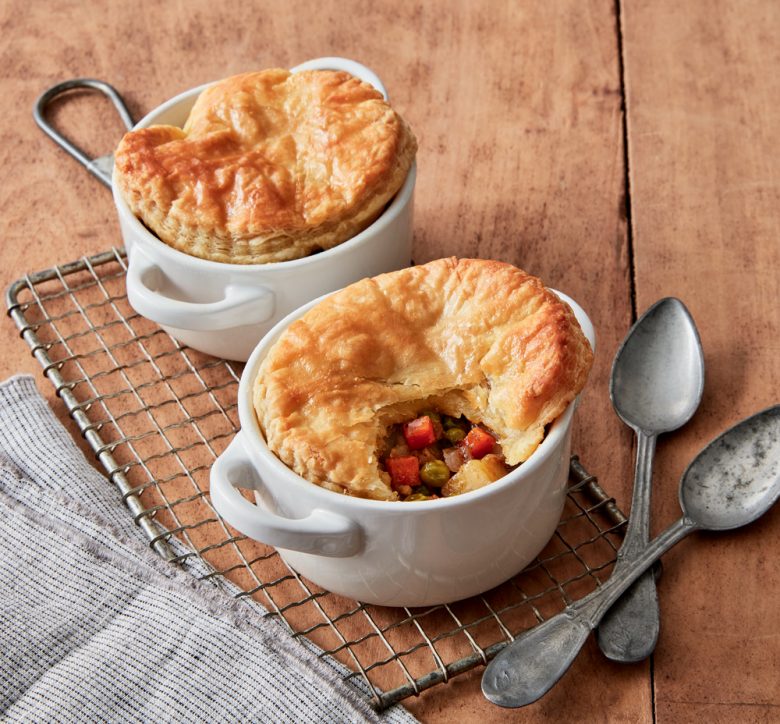 Vegetarian Samosa-Style Potpies