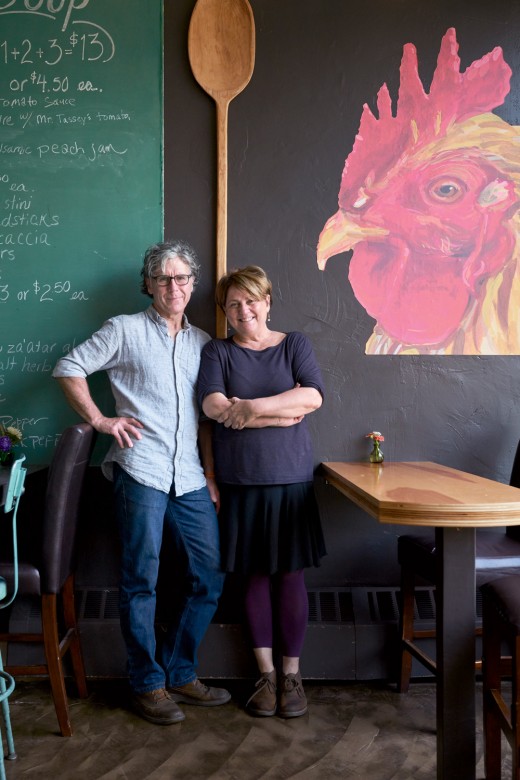 With husband Steve, Liz Jackson runs the popular Gorham dining duo Libby’s Bistro and Saalt Pub.