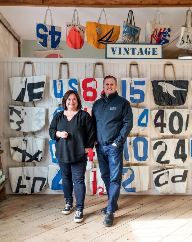 Sea Bags in Portland, Maine Bags Made from Recycled Sails