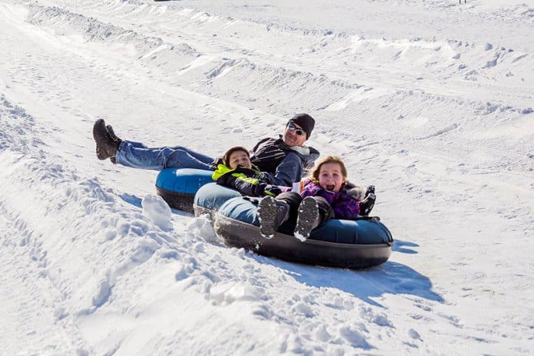 New England's 2 Largest Winter Tubing Parks Are in Massachusetts