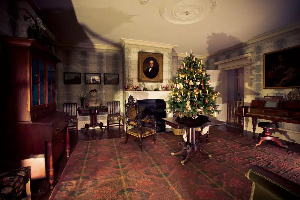Portsmouth’s “Vintage Christmas” theme shines at Strawbery Banke Museum.