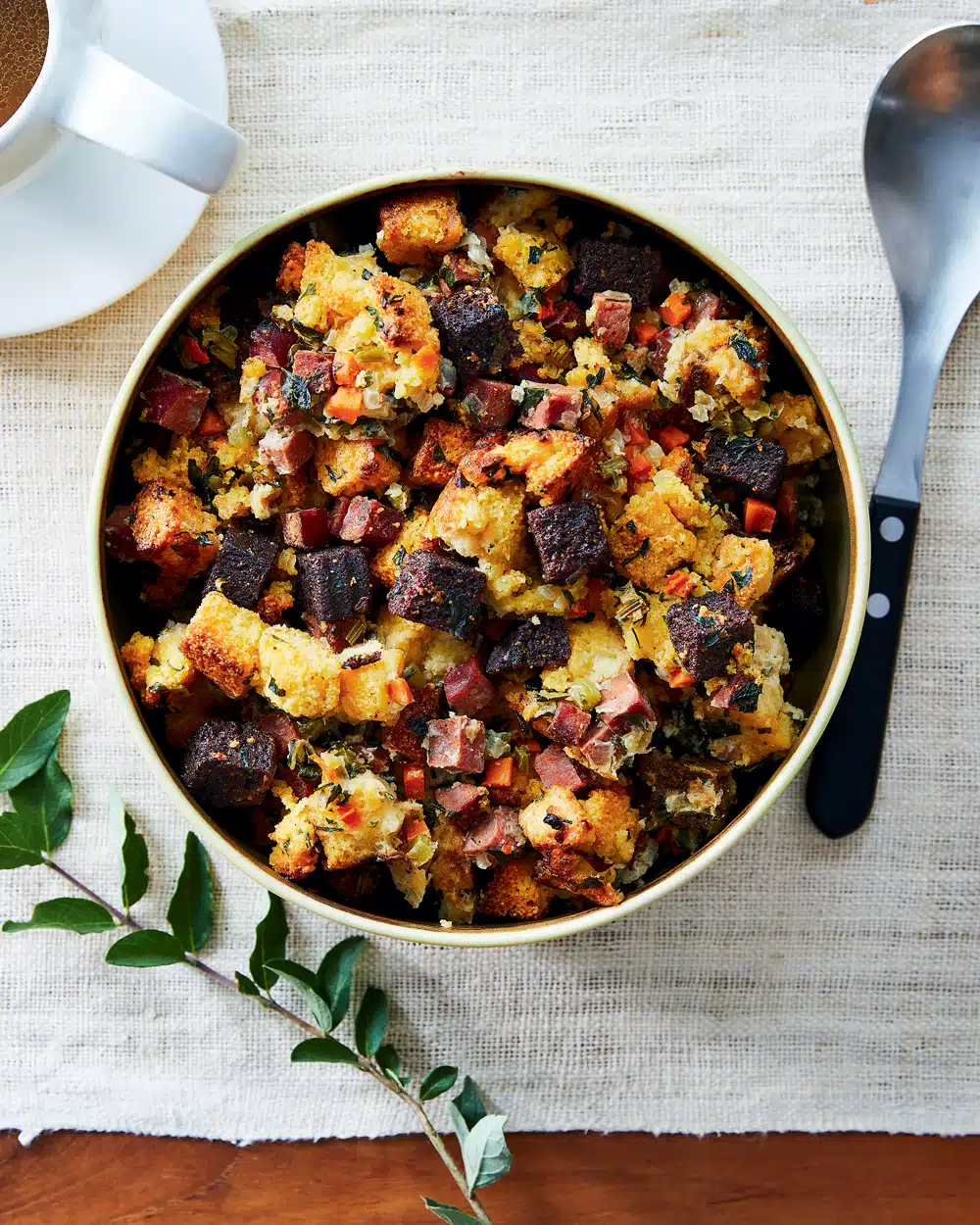 Brown Bread–Cornbread Dressing