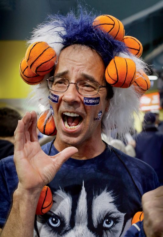 UConn superfan Danny Karwoski 