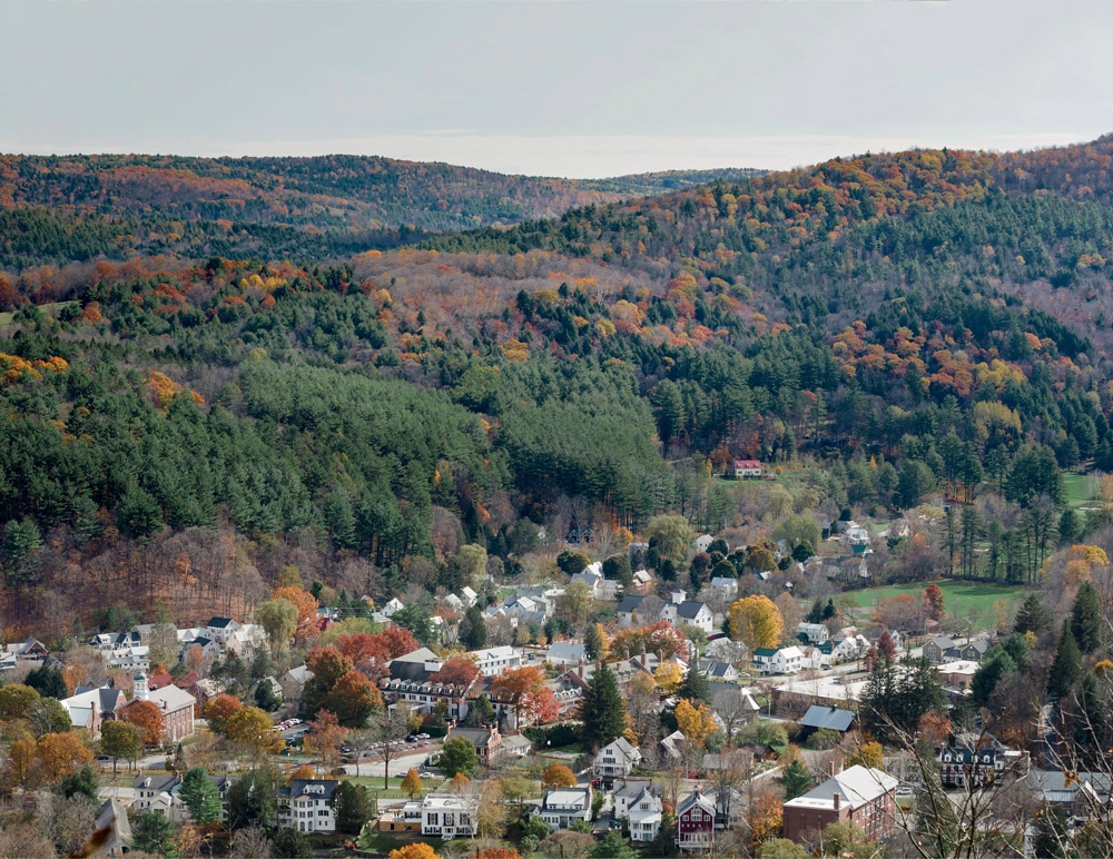 Marsh’s hometown of Woodstock, Vermont