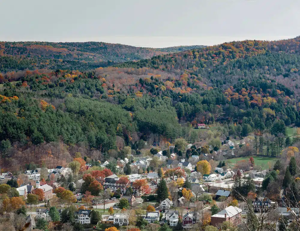 Marsh’s hometown of Woodstock, Vermont