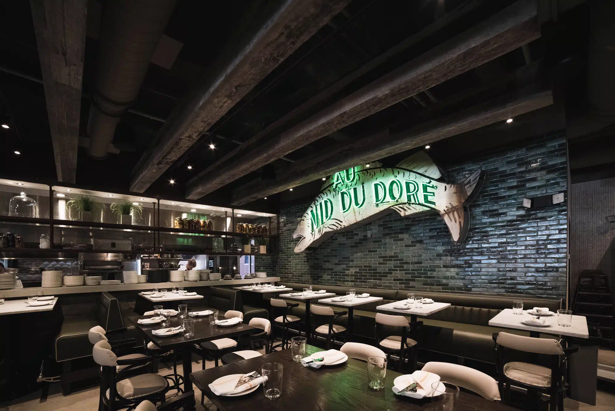 The dining room at Waypoint.