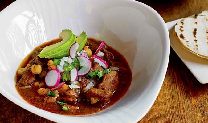 Quick & Easy Pozole (Pork & Hominy Stew) Recipe | Yankee Magazine