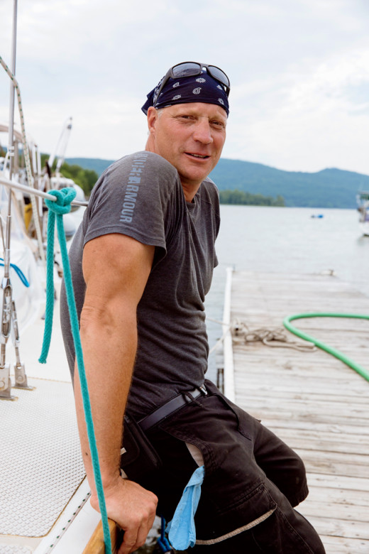 Chip Taube has rented houseboats for more than two decades from Chipman Point Marina in Orwell, Vermont. After an hour’s orientation with Little Outdoor Giants, “he pulled us out of the slip and into the small channel. He warned that the winds might make high seas, said ‘good luck,’ and sent us on our way!”