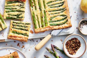 Asparagus Gouda Tart