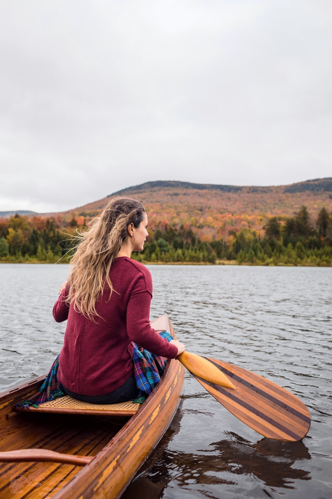 Blueberry Lake in Warren, Vermont