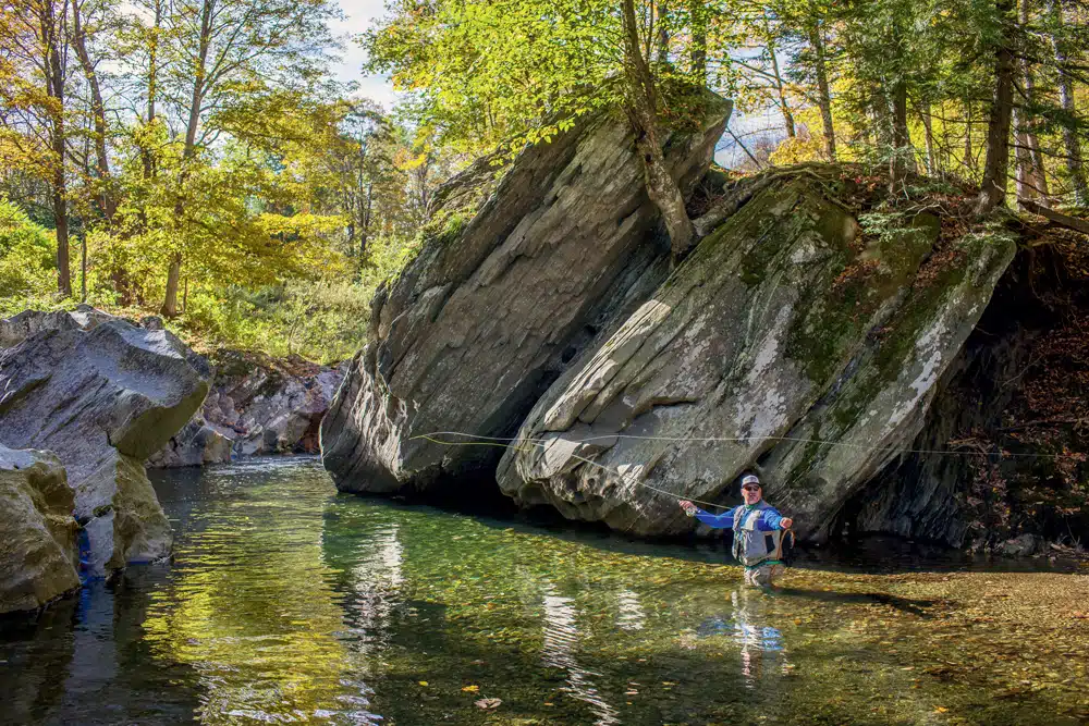 Stream and Brook Fly Fishing in Middlebury