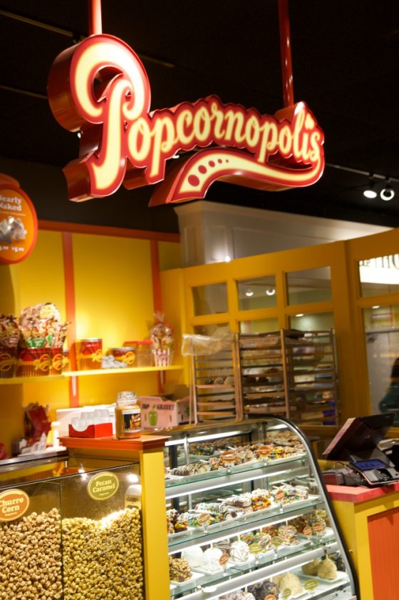 The Yankee Candle Village in South Deerfield, Massachusetts New