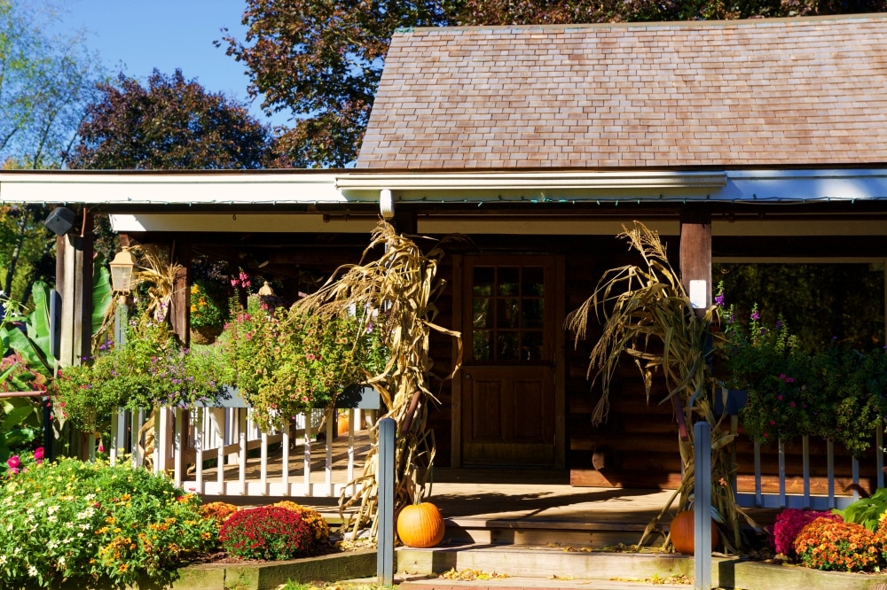 The Yankee Candle Village in South Deerfield, Massachusetts New England Today